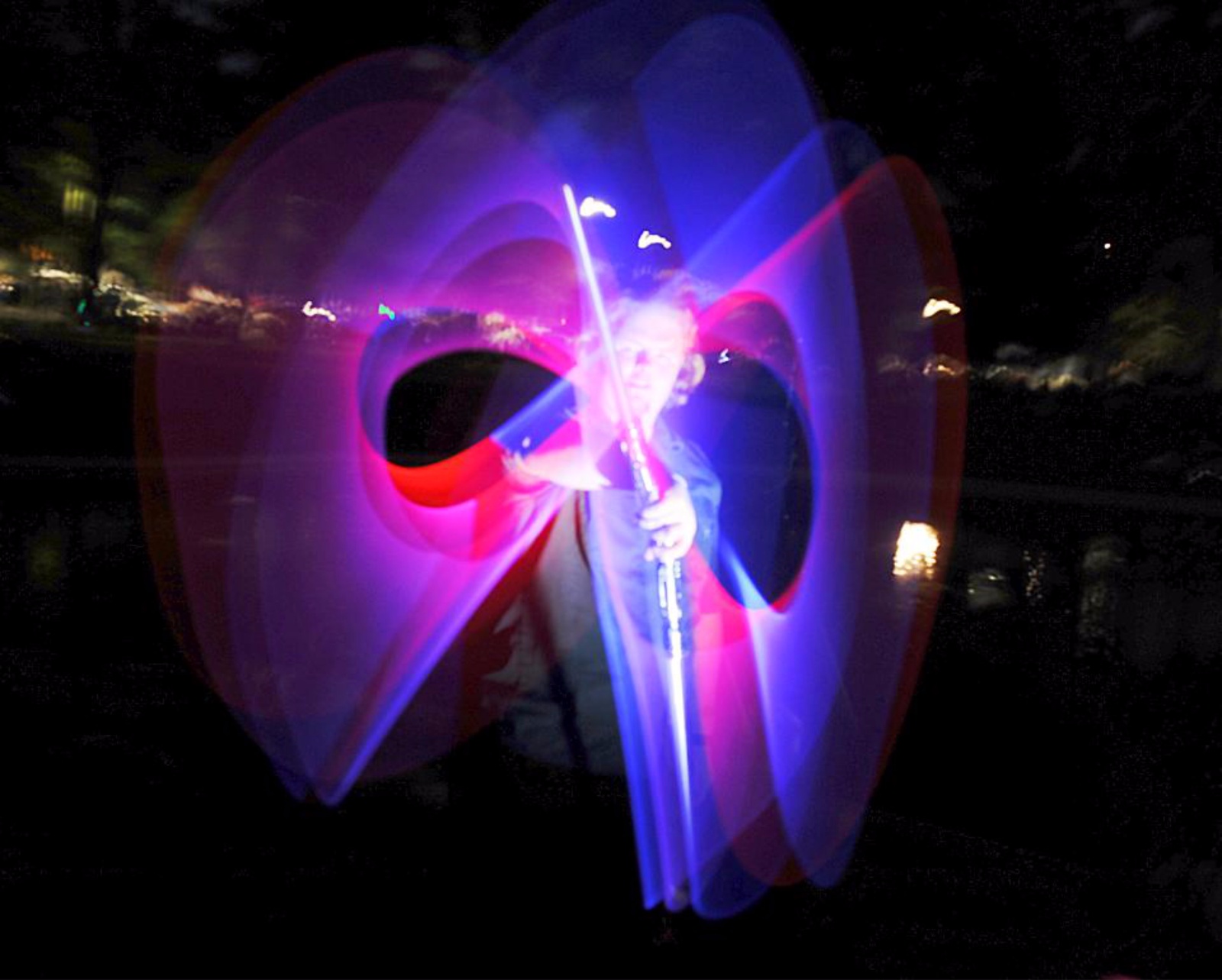 Painting Light Trails 4